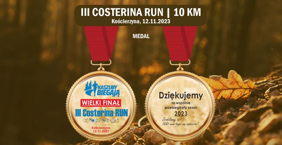 III Costerina Run w Kościerzynie już 12.11.2023